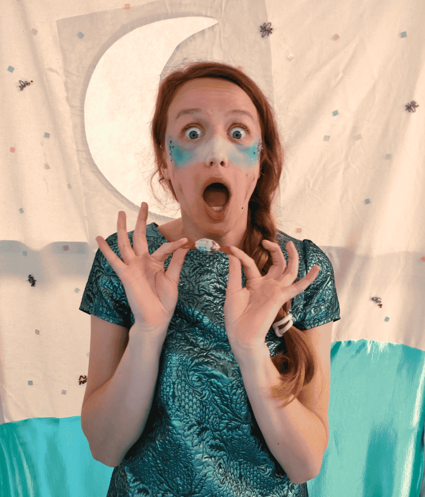 Ikaroita et ses chocolats dans Gus le lemming des neiges.