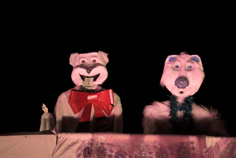 Bérangère l'ours polaire et Gus.